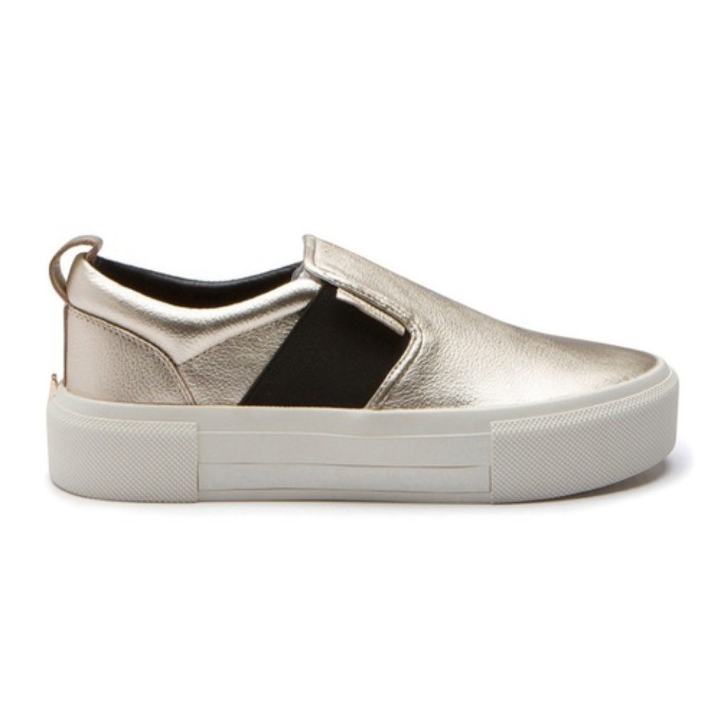 KENDALL + KYLIE | Tenley Gold Slip On Sneaker 9